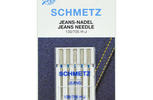 Иглы д/бытовых швейных машин SCHMETZ, д/джинсы, №110, уп.5 игл