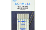 Иглы д/бытовых швейных машин SCHMETZ, д/джинсы, №100, уп.5 игл
