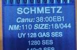 Иглы д/промышленных швейных машин SCHMETZ, д/распошивалки , №110(128 GAS), уп.10 шт.
