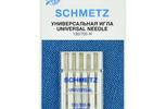 Иглы д/бытовых швейных машин SCHMETZ, универсальные, №100, уп.5 игл